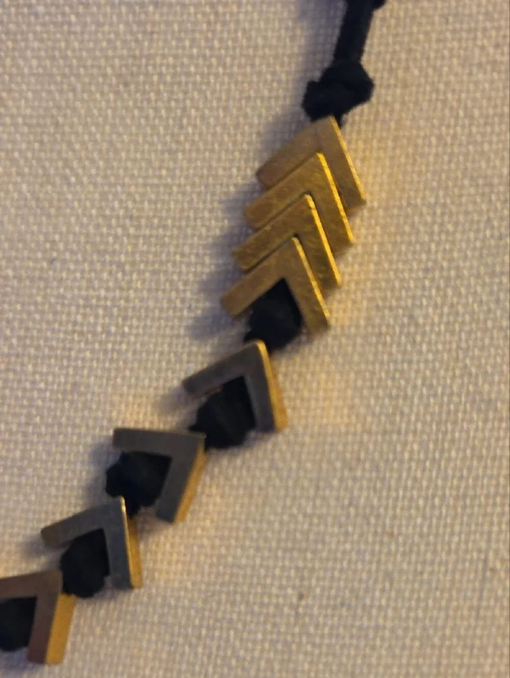 Madewell necklace chevron
